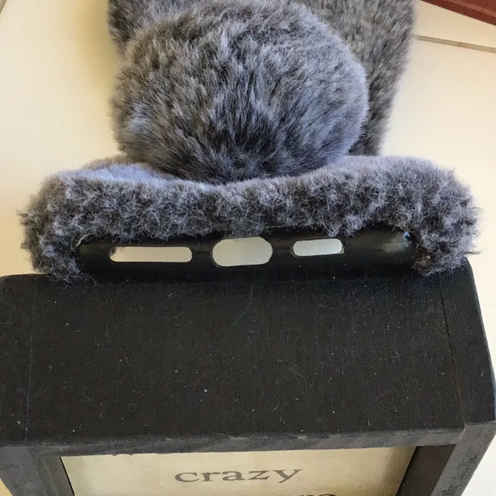 Soft Fluffy Rabbit Phone Case